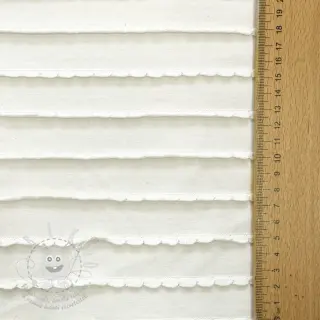 Úplet RUFFLES white