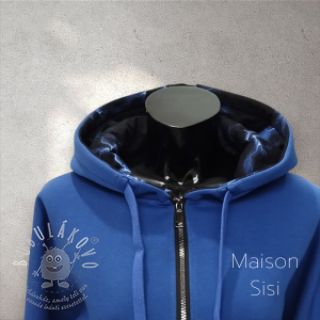 Bavlnená šnůra plochá 15 mm cobalt