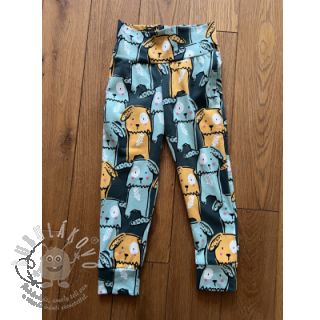 Úplet Funny dogs dark green
