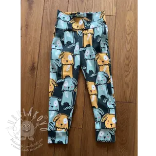 Úplet Funny dogs dark green