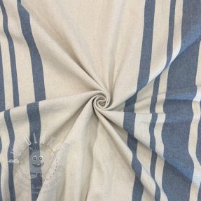 Dekorační látka Bernadette stripe denim