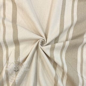 Dekorační látka Bernadette stripe ficelle