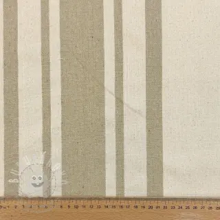 Dekorační látka Bernadette stripe ficelle