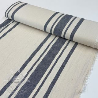 Dekorační látka Bernadette stripe indigo