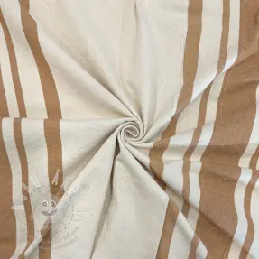 Dekorační látka Bernadette stripe peanut