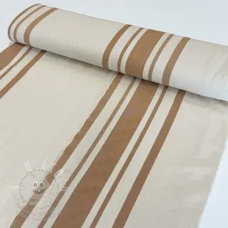 Dekorační látka Bernadette stripe peanut