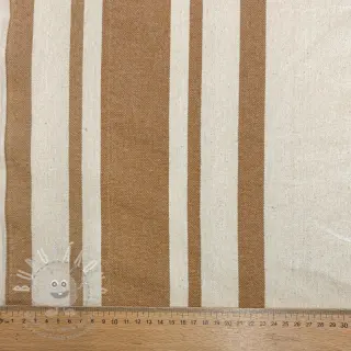 Dekorační látka Bernadette stripe peanut