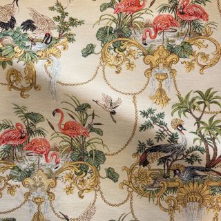 Dekorační látka GOBELIN premium Flamingo Luxury