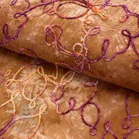 Bavlněná látka TIE DYE Chenille ela design A