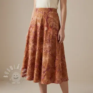 Bavlněná látka TIE DYE Chenille ela design A