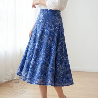 Bavlněná látka TIE DYE Chenille manon design B