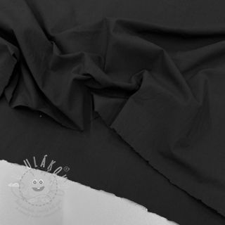 Bavlněná látka WASHED black