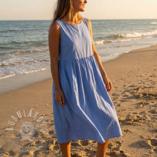 Bavlněná látka WASHED lavender