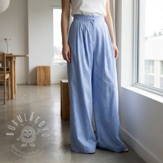 Bavlněná látka WASHED lavender