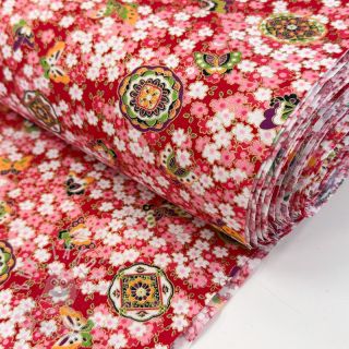 Bavlněná látka JAPAN collection design K