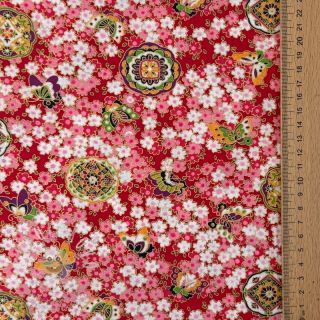 Bavlněná látka JAPAN collection design K