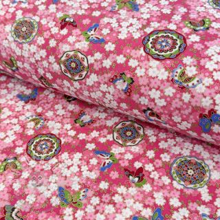 Bavlněná látka JAPAN collection design L