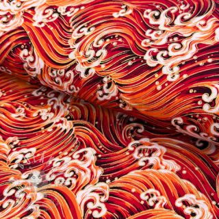 Bavlněná látka JAPAN collection design F