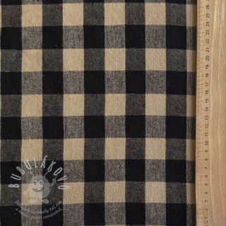 Dekorační látka Celestin lin noir