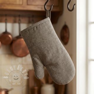 Dekorační látka Simone lin noir