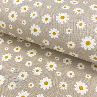 Dekorační látka Linenlook Daisies