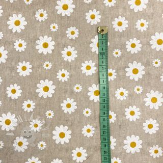 Dekorační látka Linenlook Daisies
