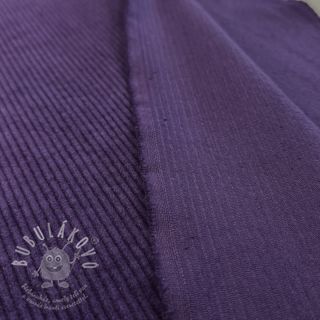 Manšestr 6W WASHED STRETCH dark purple