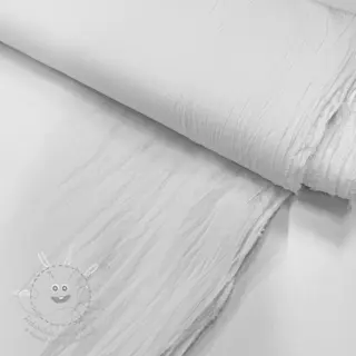 Bavlněná látka WASHED white