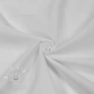 Bavlněná látka WASHED white