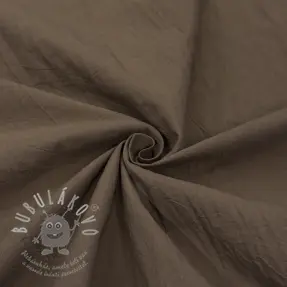 Bavlněná látka WASHED taupe