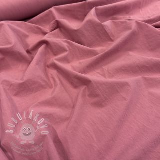 Bavlněná látka WASHED dark blush