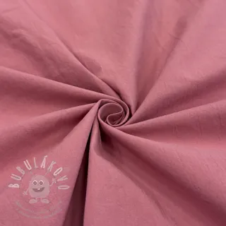 Bavlněná látka WASHED dark blush