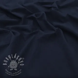 Bavlněná látka WASHED navy