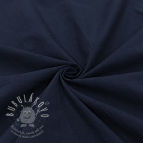 Bavlněná látka WASHED navy