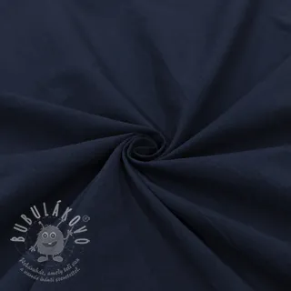 Bavlněná látka WASHED navy