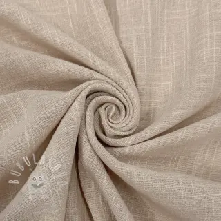 Bavlněná látka SLUB WASHED beige