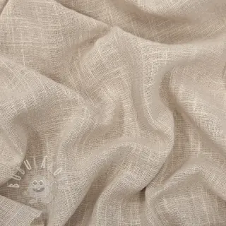 Bavlněná látka SLUB WASHED beige