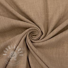 Bavlněná látka SLUB WASHED sand