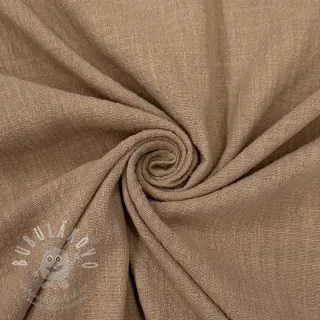 Bavlněná látka SLUB WASHED sand