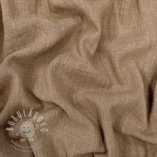 Bavlněná látka SLUB WASHED sand