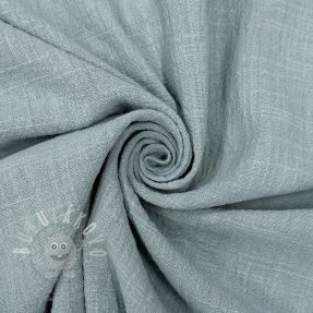 Bavlněná látka SLUB WASHED blue
