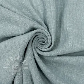 Bavlněná látka SLUB WASHED blue