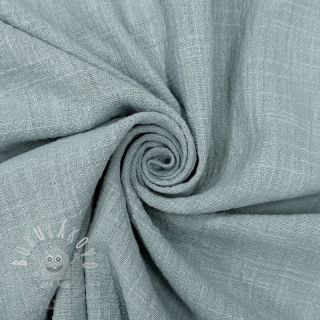 Bavlněná látka SLUB WASHED blue