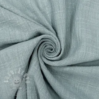 Bavlněná látka SLUB WASHED blue