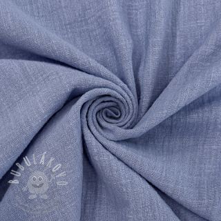 Bavlněná látka SLUB WASHED orchid