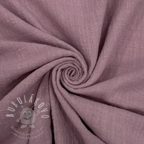 Bavlněná látka SLUB WASHED lavender