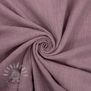 Bavlněná látka SLUB WASHED lavender