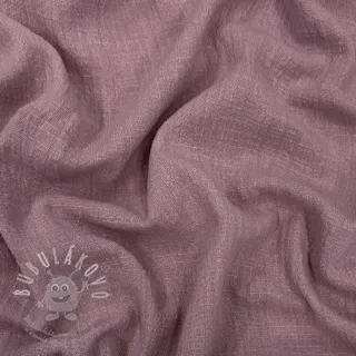 Bavlněná látka SLUB WASHED lavender