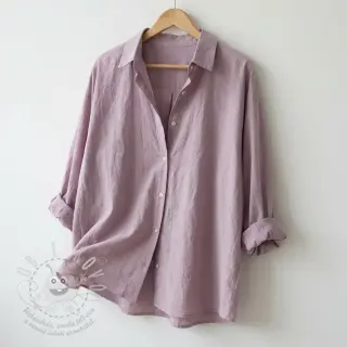 Bavlněná látka WASHED grape