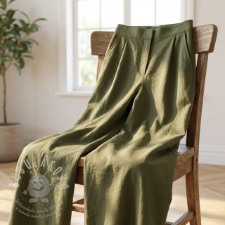 Bavlněná látka WASHED pickle